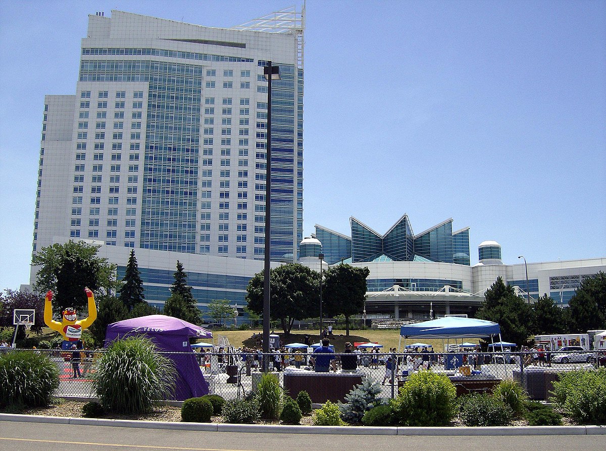 Luxury Casino Hotel Building