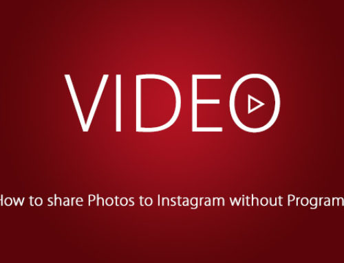 How to share Photos to Instagram without Programs